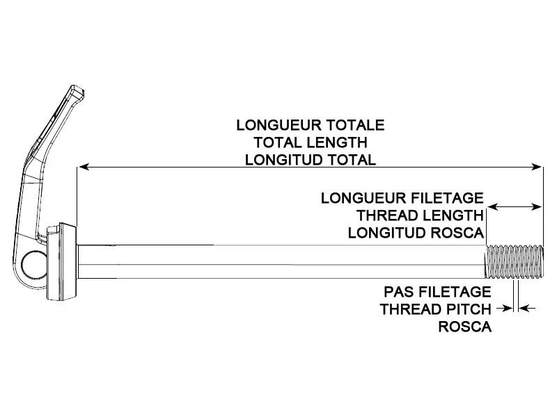 Rock-shox Rock Shox Axe Arrière VTT Maxle Lite 12 Mm 4 Rock-shox Rock Shox Axe Arrière VTT Maxle Lite 12 Mm – Image 2