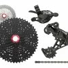 Sram Mini Groupe NX 1x11v Avec Cassette Sunrace MX8 Noir -VTT Soldes Boutique 367451