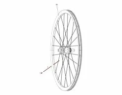 Sram Kit De 3 Rayons Pour Roam 30 - 26"