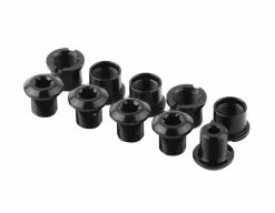 Absolute Black Kit De 5 Vis + Cheminées Pour Plateaux. Pièces Détachées Pour VTT 2020