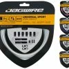 Jagwire Kit Cables Et Gaines De Frein Universal Sport 2 Jagwire Kit Cables Et Gaines De Frein Universal Sport -VTT Soldes Boutique 371546