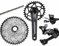 Shimano Groupe XT M8000 1x11v Avec Pédalier RaceFace Aeffect Cinch Noir 2019