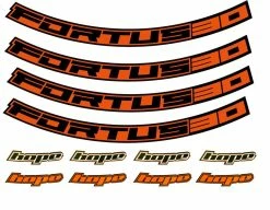 Hope Kit Stickers Pour Jantes Fortus 30 – 27.5" 2023 -VTT Soldes Boutique 425608 2