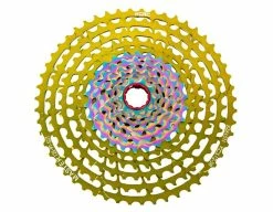 KCNC Cassette Master MTB 12 Vitesses Vert / Rainbow - 9-52 Dents 2021
