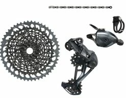 Sram Mini Groupe GX Eagle 12 Vitesses Gris Lunar