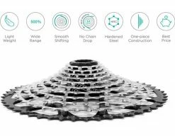 Garbaruk Cassette Standard HG 11 Vitesses Rouge -VTT Soldes Boutique 433081 4