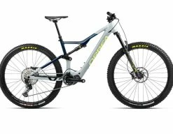 Orbea VTT électrique Rise H30 - Gris / Bleu Nuit 2022