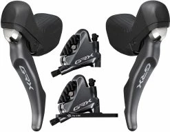 Shimano GRX BL/ST-RX810+BR-RX810 Kit De Freins à Disque 1x11 Vitesses